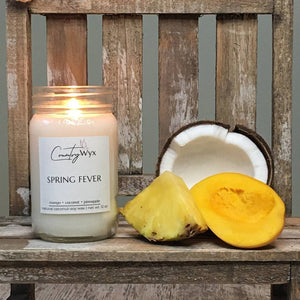 16oz Country Wyx Candle Spring Fever