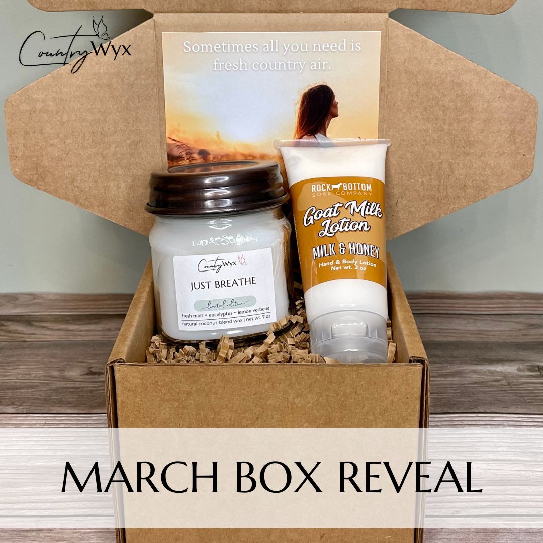 Just Breathe - March 2023 Country Wyx Box Reveal