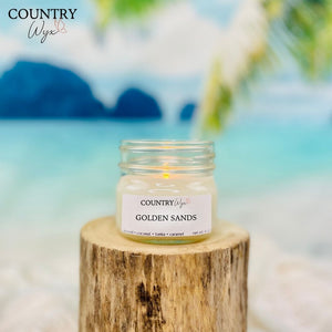 Country Wyx - Golden Sands 4oz Candle