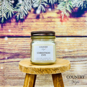 Christmas Eve Candle - 8oz Mason Jar