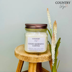 Country Wyx - Good Morning Coffee 8oz Candle