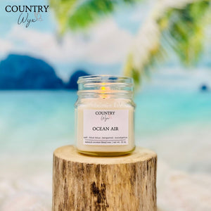 Ocean Air Candle - 8oz Mason Jar