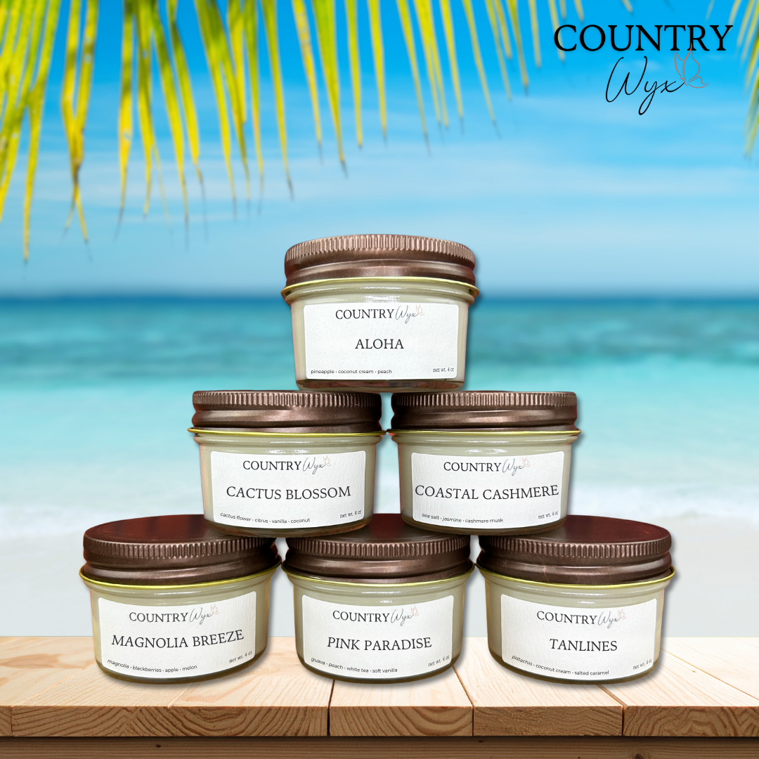 Everyday Escape Candle Sample Pack - 4oz Jelly Jar