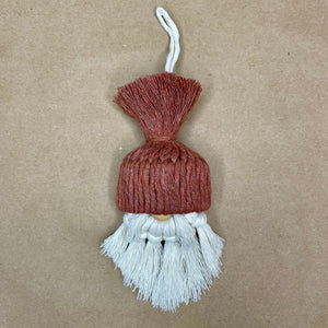Country Wyx - Handmade Gnome Ornament in Brick