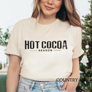 Hot Cocoa T-Shirt - Heather Dust (Unisex)