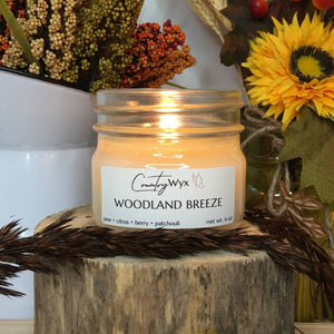 4oz Country Wyx Candle Woodland Breeze
