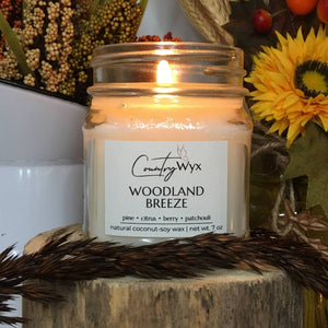 8oz Country Wyx Candle Woodland Breeze