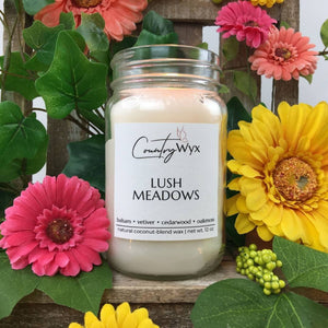 Country Wyx 16oz Candle - Lush Meadows