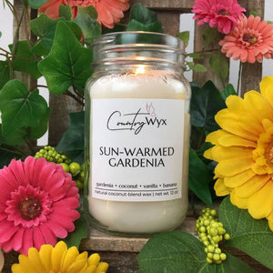 Country Wyx 16oz Candle - Sun-Warmed Gardenia