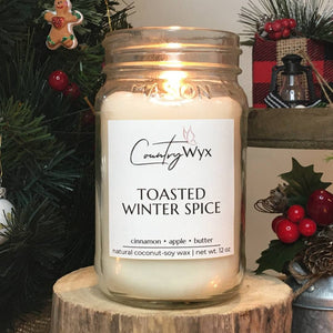 Country Wyx 16oz Candle - Toasted Winter Spice