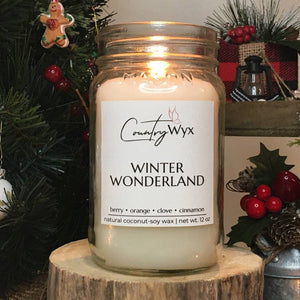 Country Wyx 16oz Candle - Winter Wonderland