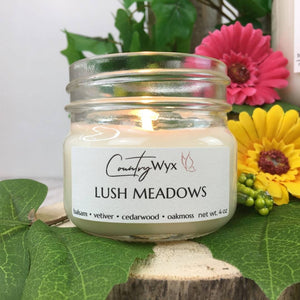 Country Wyx 4oz Candle - Lush Meadows