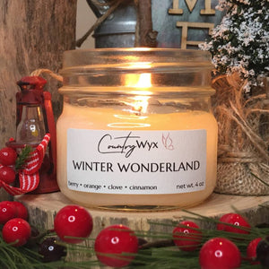 Country Wyx 4oz Candle - Winter Wonderland