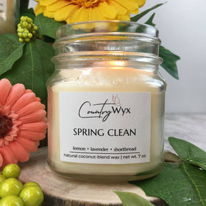 Country Wyx 8oz Candle - Spring Clean