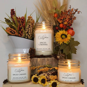 Country Wyx Candle Set Spiced Caramel